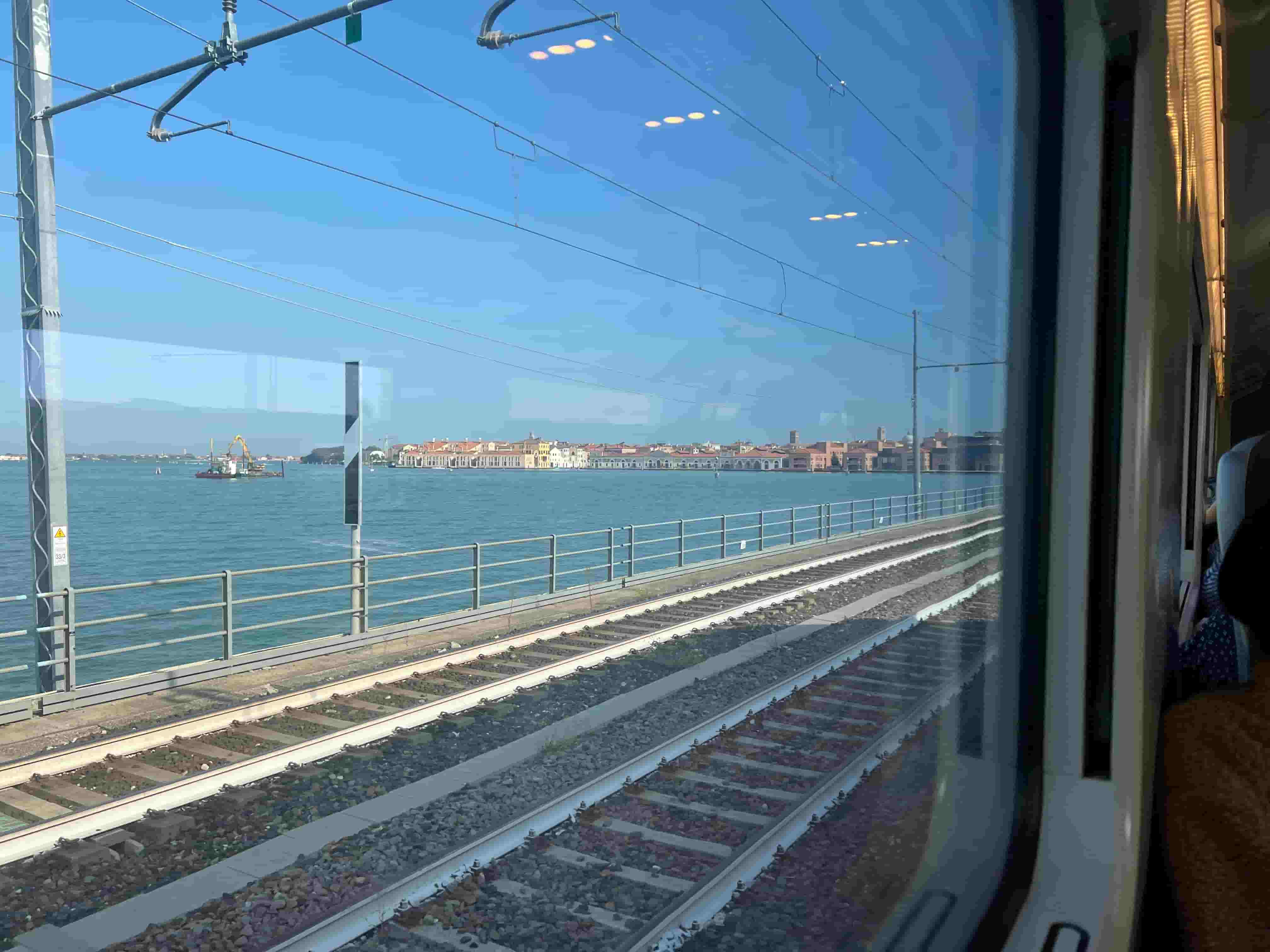 Vista dal treno Venezia Roma